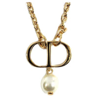 DIOR Metal Necklaces Women's Gold