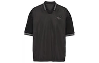 PRADA FW23 Polo Shirt Men's Black