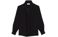 CELINE Loose Shirt 'Black/Cream'