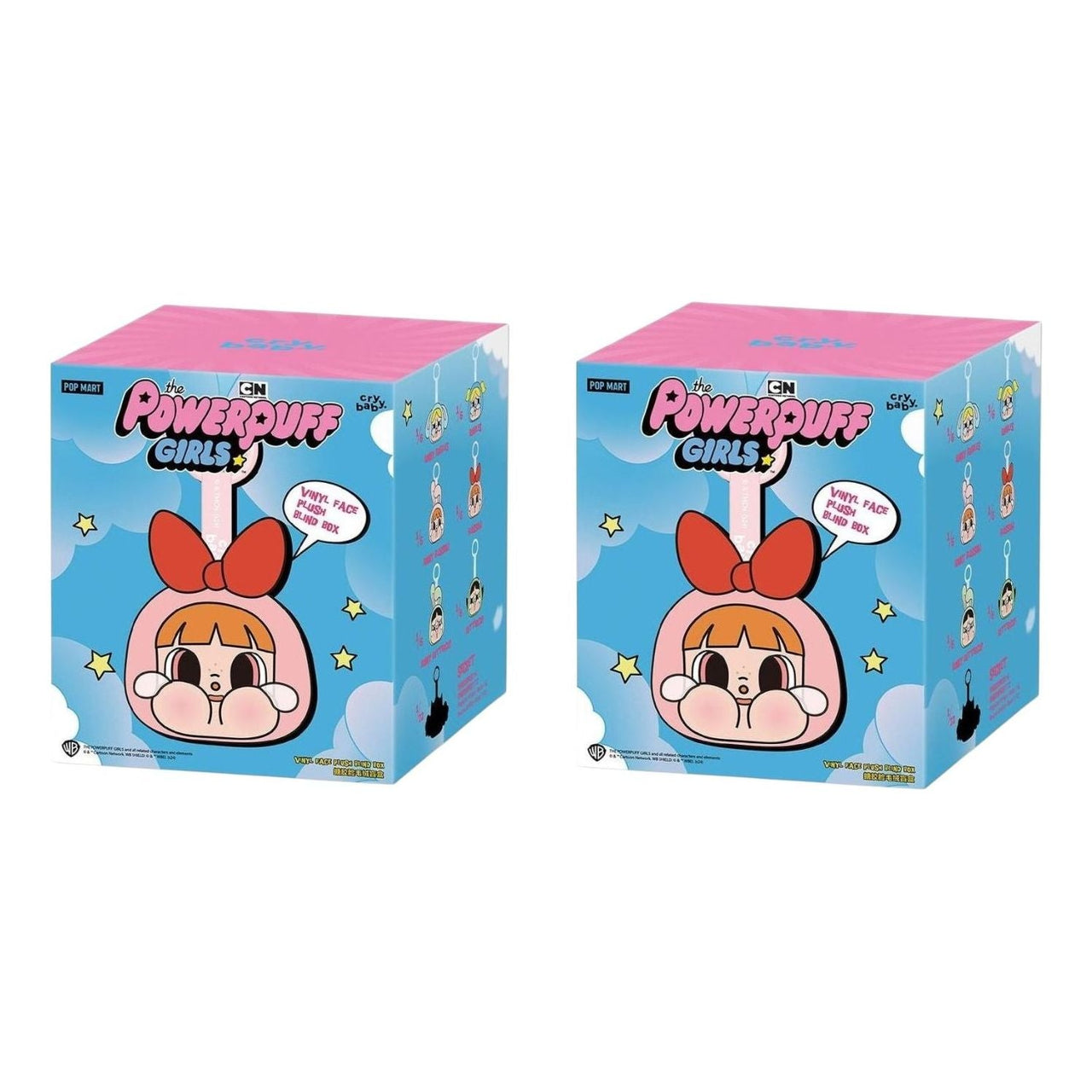 Pop Mart x Powerpuff Girls CryBaby Pendant Sealed Case (2 Blind Boxes) PPMT-2404-0096-671486650