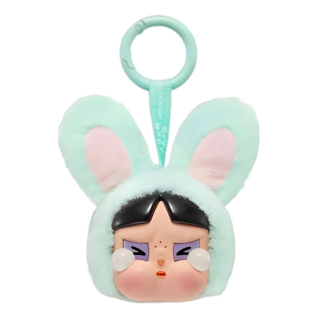Pop Mart x Powerpuff Girls CryBaby Pendant 'Bunny Buttercup' PPMT-2404-0096-671486655