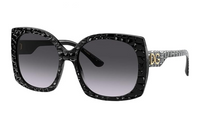 CHANEL Square Sunglasses Women's Black