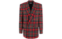 SAINT LAURENT Pre Owned 1980s Tartan Check pattern Suit