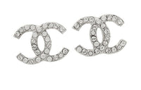 CHANEL Earrings Women's Silver