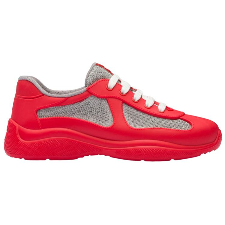 PRADA America's Cup Low-Top Sports Casual Shoes Women's Red
