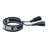 DIOR Logo Embroidered Bracelet