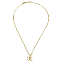 CHANEL 1982 Mini Cc Pendant Necklace