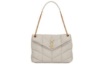 SAINT LAURENT Medium Loulou Quilted Puffer Shoulder Bag