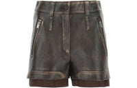 MIU MIU Casual Shorts Women's Brown