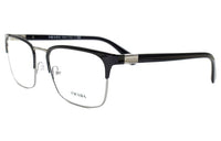 PRADA Eyeglass Frames Men Black/Silver
