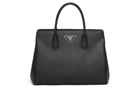 PRADA Saffiano Leather Handbag Women's Black