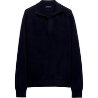 PRADA SS24 Cashmere Sweater Men's Blue