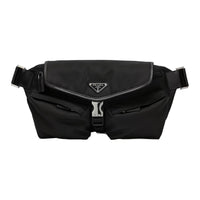 PRADA Re-Nylon Recycled Polyamide Fanny Pack Men's Black