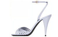 SAINT LAURENT Tina Strap Sandals Women's Light Purple