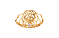 CHANEL Clip-On Earrings Women's Gold