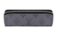 LOUIS VUITTON Yayoi Kusama Collaboration Coated Canvas Sunglasses Case Unisex Gray