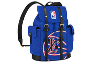 LOUIS VUITTON X Nba Christopher Mm Backpack Blue
