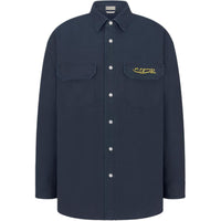 DIOR FW24 Shirt Men's Marine Blue