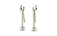 CHANEL Earrings Women's Gold