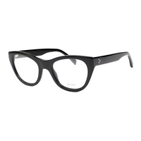 CELINE Plastic Cat Eye Eyeglass Frames Women's Black