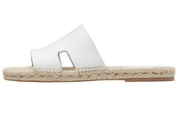 HERMES Antigua Stylish Sandals Men's White