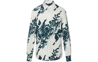 LOUIS VUITTON Long-Sleeved Printed Cotton Shirt