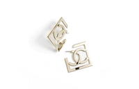 CHANEL Stud Earrings Women's Gold