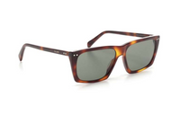 CELINE Acetate Square Sunglasses Men's Brown