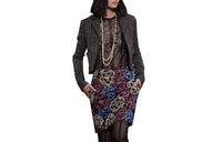 CHANEL Casual Short Skirts Women's Purple