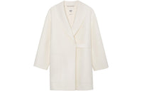 HERMES Coats Women's Spring Coat Ecru