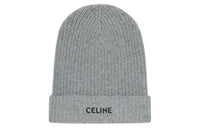CELINE Cashmere Beanies Men's Gray