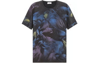SAINT LAURENT Tie Dye Rive Gauche Devore T Shirt