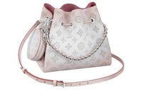 LOUIS VUITTON Bella Cow Leather Shoulder Bag Crossbody Bag Handbags Regular Women's Gradient White Pink