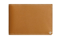 HERMES Evercolor Calfskin Card Holder Regular Women's 28 Caramel Caramel