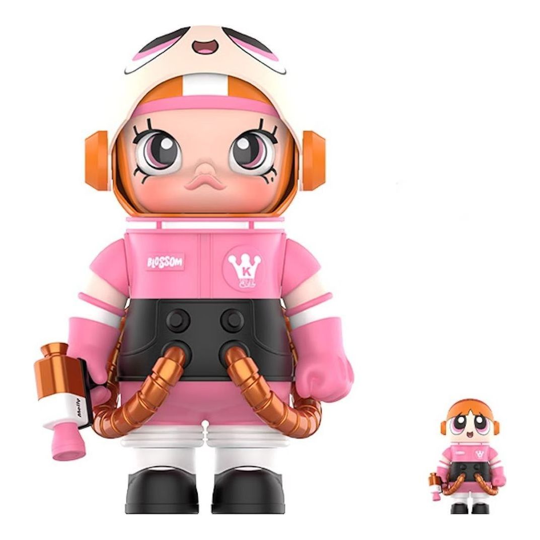 Pop Mart x Powerpuff Girls Mega Space Molly Blossom 100% & 400% Set PPMT-2405-0602-686272768