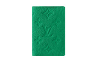LOUIS VUITTON Pocket Organizer Taurillon Colormania Green