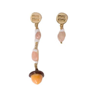 MIU MIU Metal Earrings Women's Multicolor