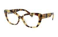 MIU MIU Tortoiseshell-effect Cat-eye Glasses