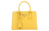 PRADA Galleria Killer Bag Saffiano Leather Killer Bag Handbag Mini Women's Yellow