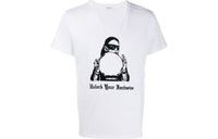 CELINE Short-Sleeved T-Shirts Men's White