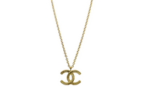 CHANEL Necklaces Women's Gold