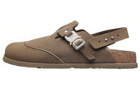 DIOR By Birkenstock Mule Tokio Khaki Nubuck Calfskin