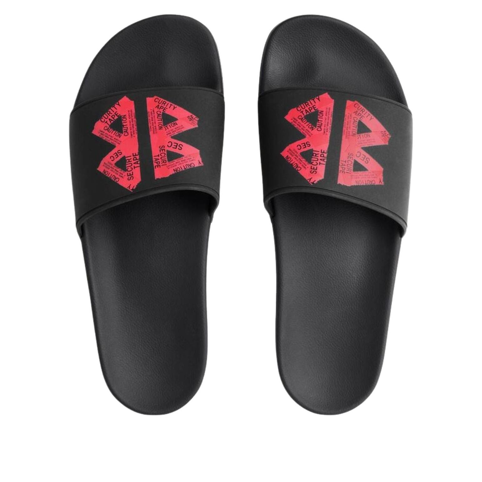 Balenciaga Pool Slide Sandal 'Black Red' 689031W1SA21060