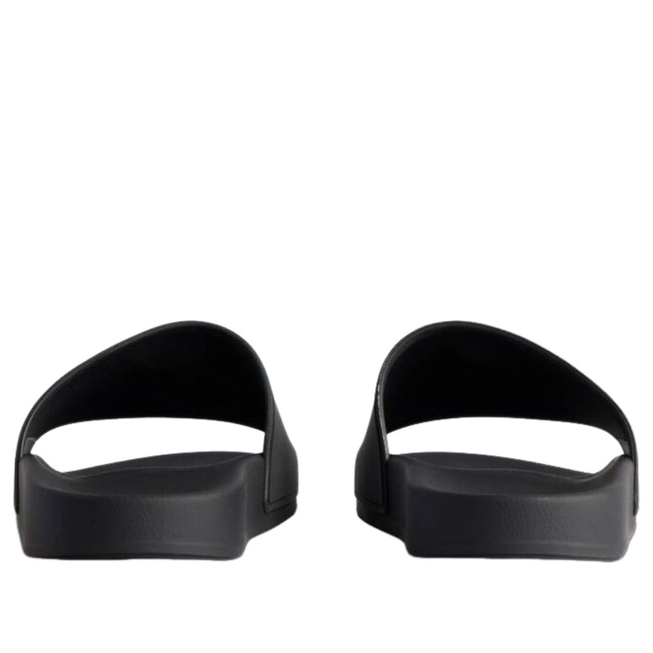 Balenciaga Pool Slide Sandal 'Black Yellow' 689031W1SA21090