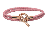 HERMES Bracelets Unisex Pink