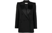 SAINT LAURENT FW21 Business Suits Coats Women's Black