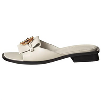HERMES Slide Slippers Women's White