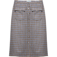 PRADA Wool Midi Skirt