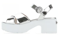 MIU MIU Strap Sandals Women's Silver