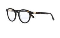 DIOR - Round Eyeglass Frames Men's Tortoiseshell